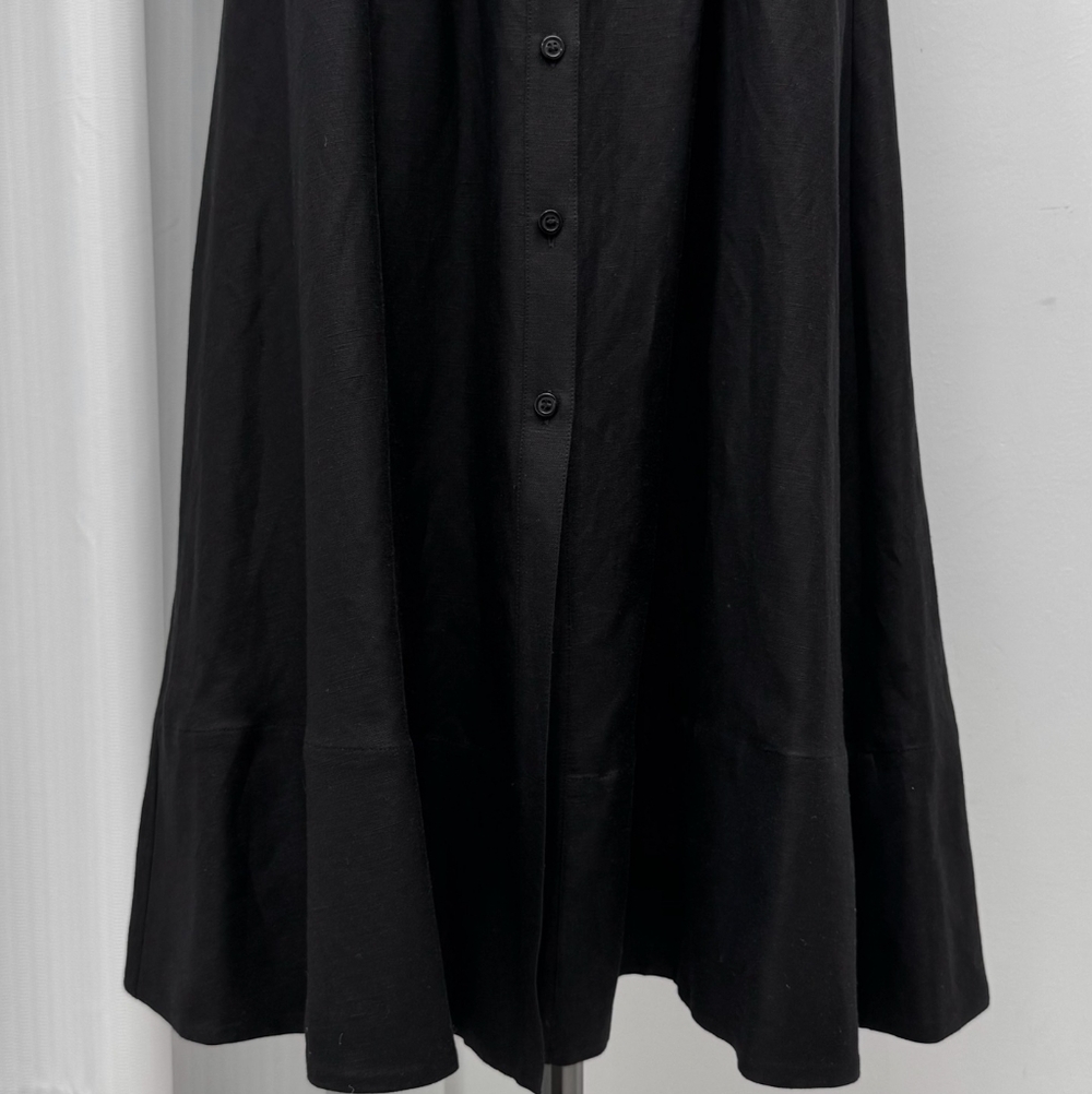 SIMKHAI Claudine Short Sleeve Shirt Midi Dress - Picture 8 of 14
